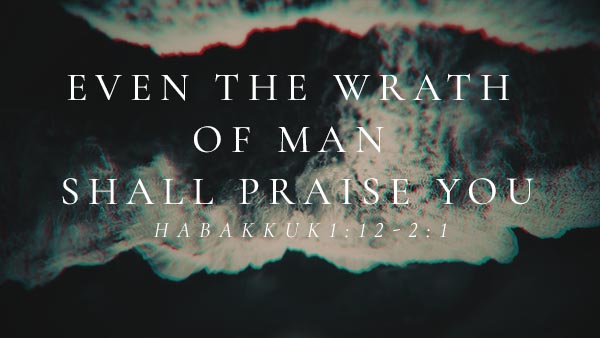 Even the Wrath of Man Shall Praise You
